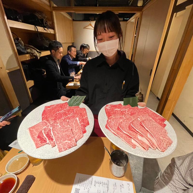 【SET】《しゃぶしゃぶorすき焼き》｜日本三大ブランド神戸牛◆国産ポーク◆＆20種の野菜と”見たことのない”珍しい特産きのこ(銀座しゃぶ輝 黒毛和牛しゃぶしゃぶ・すき焼き専門店)