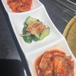 キムチの盛り合わせ