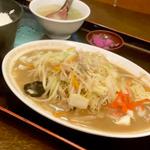 焼ラーメン定食(中華料理 六明閣)