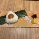 伊賀米のおむすび 松本農園の梅干し