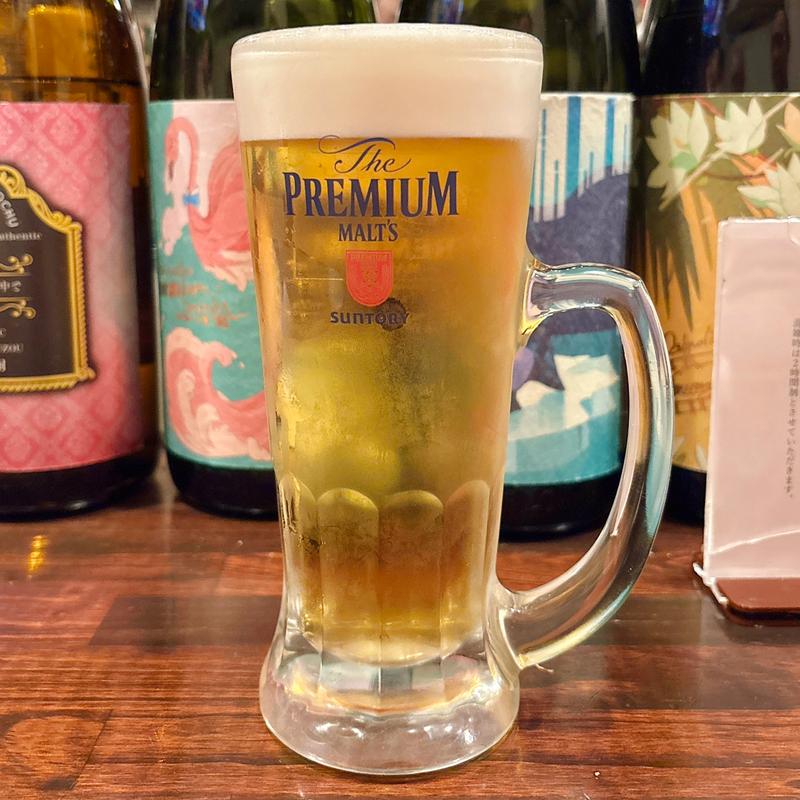 生ビール　ザ・プレミアムモルツ(串キング)