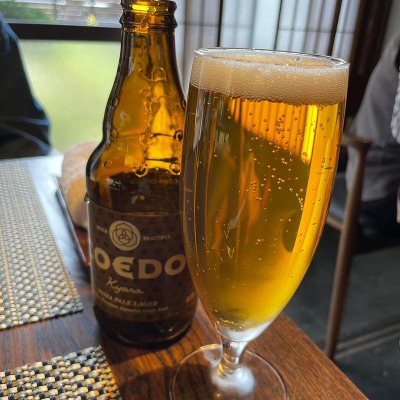 コエドビール伽羅(chinois蓮歩)