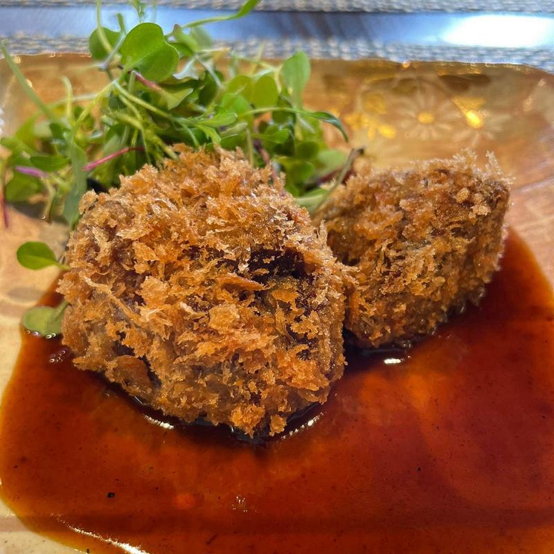 牛頬肉のカツ(chinois蓮歩)