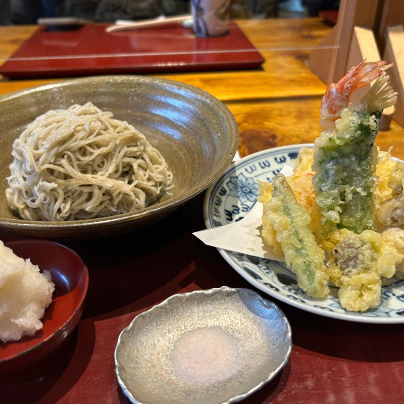 えび天おろしそば(蕎麦 たかま)