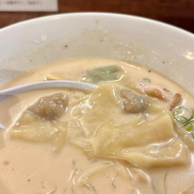 マトンわんたん2ヶ(麺楽 軽波氏)