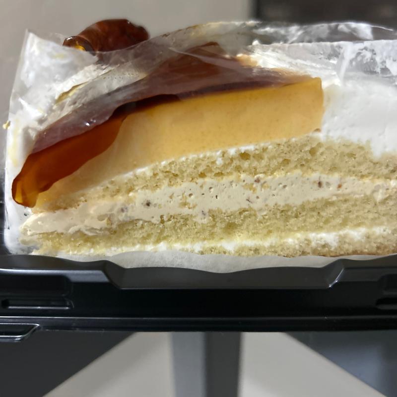 濃厚プリンショートケーキ(ローソン 札幌オーロラタウン店)