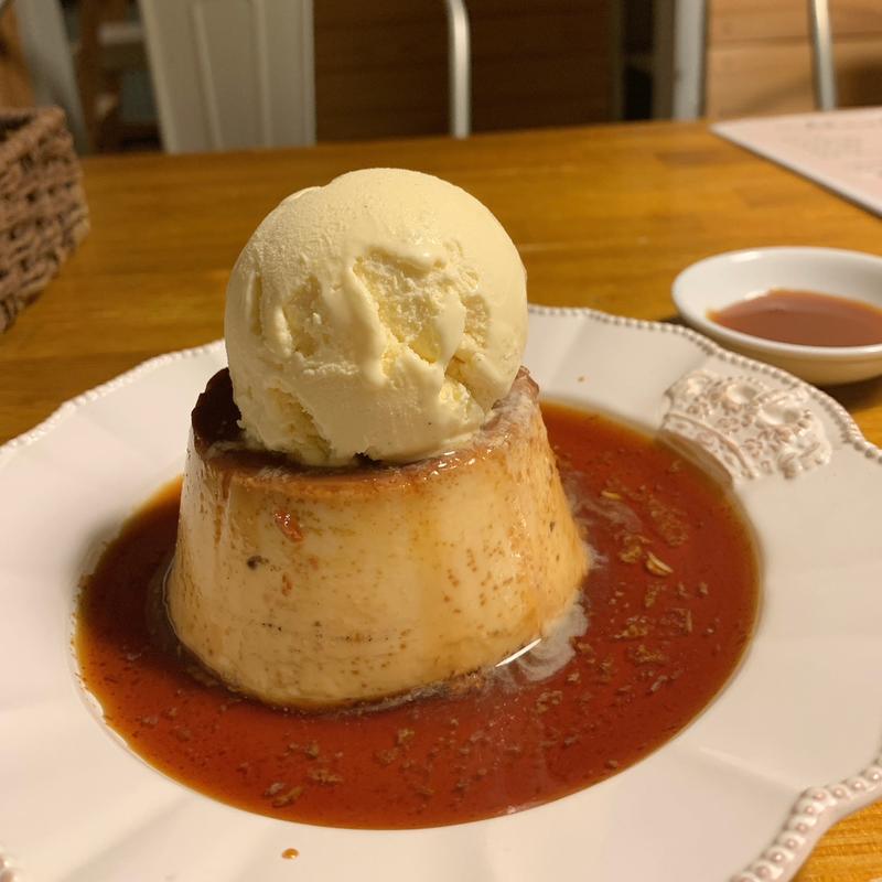 禁断のプリンアイス（キャラメル）(cafe&dining carpe diem)