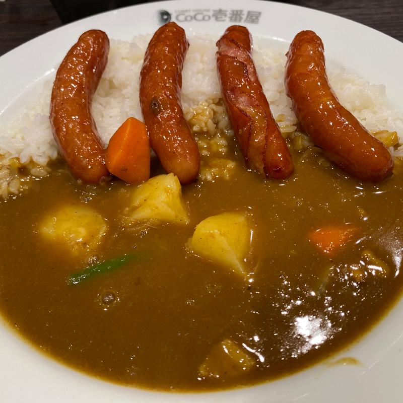 ソーセージカレー(カレーハウスCoCo壱番屋 中央区清川店)