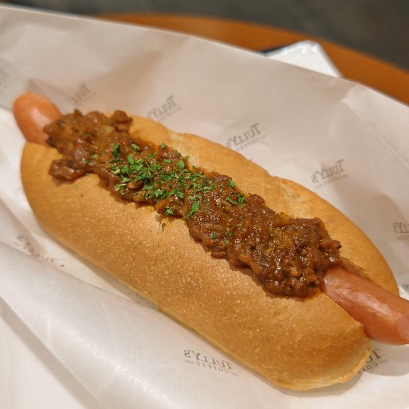 ボールパークドッグ スパイス香るタコミート(タリーズコーヒー &TEA 横浜元町店)