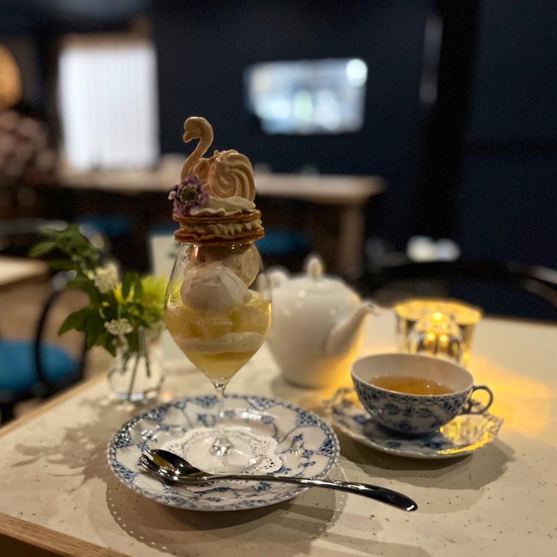 季節のパフェ(喫茶 [nanashian])