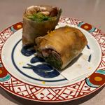 ホタルイカと菜の花の春巻き(Restaurant イト)