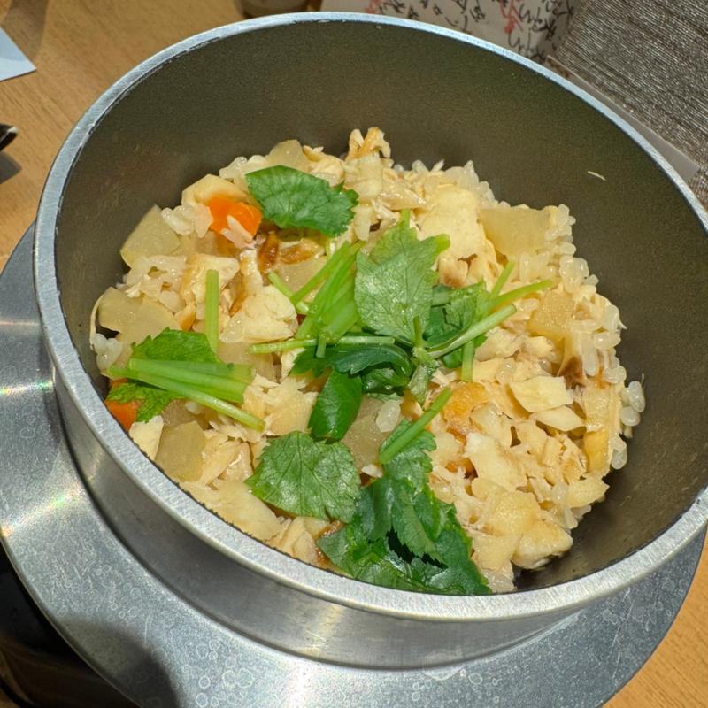 料理長おまかせ季節の釜めし(心斎橋 神楽)