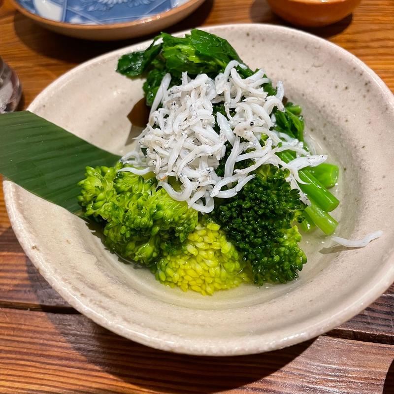 菜の花とブロッコリーのおひたし(そらきゅう)