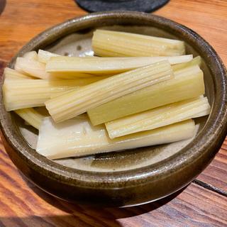 セロリの醤油漬け