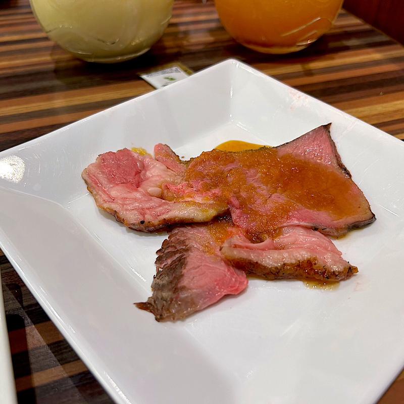 ローストビーフ ぽん酢ソース(スパリゾートハワイアンズ )