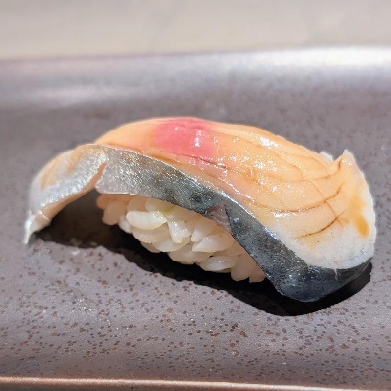 〆鯖(立食い鮨 鮨川)