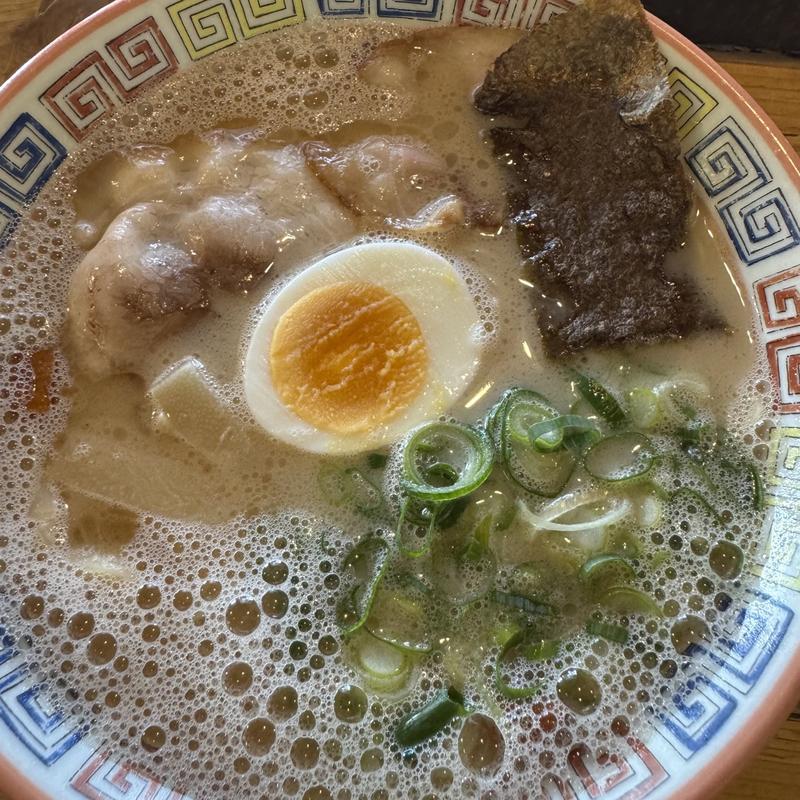 昔チャーシューメン　並(大砲ラーメン 小郡店)