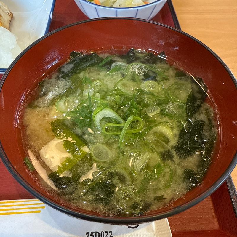 みそ汁(まいどおおきに食堂 藤井寺食堂)