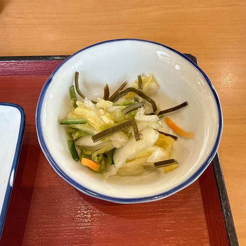 白菜漬け(まいどおおきに食堂 藤井寺食堂)