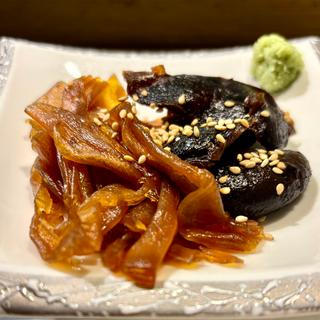 干瓢と椎茸煮(旭鮨総本店 東急吉祥寺店)