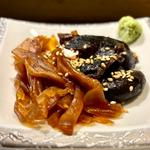 干瓢と椎茸煮(旭鮨総本店 東急吉祥寺店)