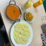 ランチカレーセット+ラッシー(アイ エヌ キッチン 神立店 （I-N kitchen）)