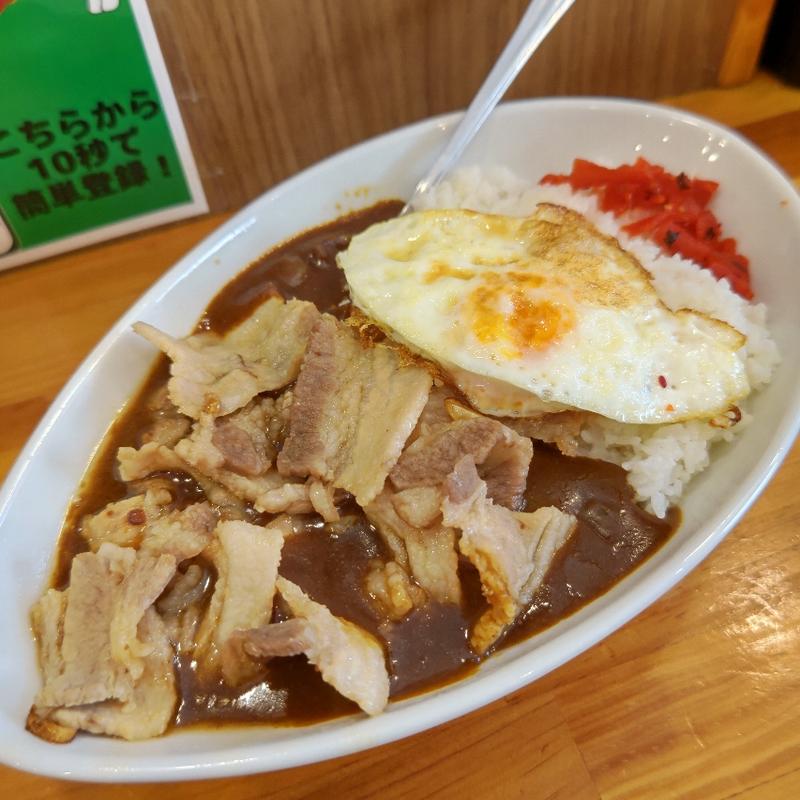 スタミナ黒カレー(横濱とんこつ TUKASA 本店（旧吉壱家）)