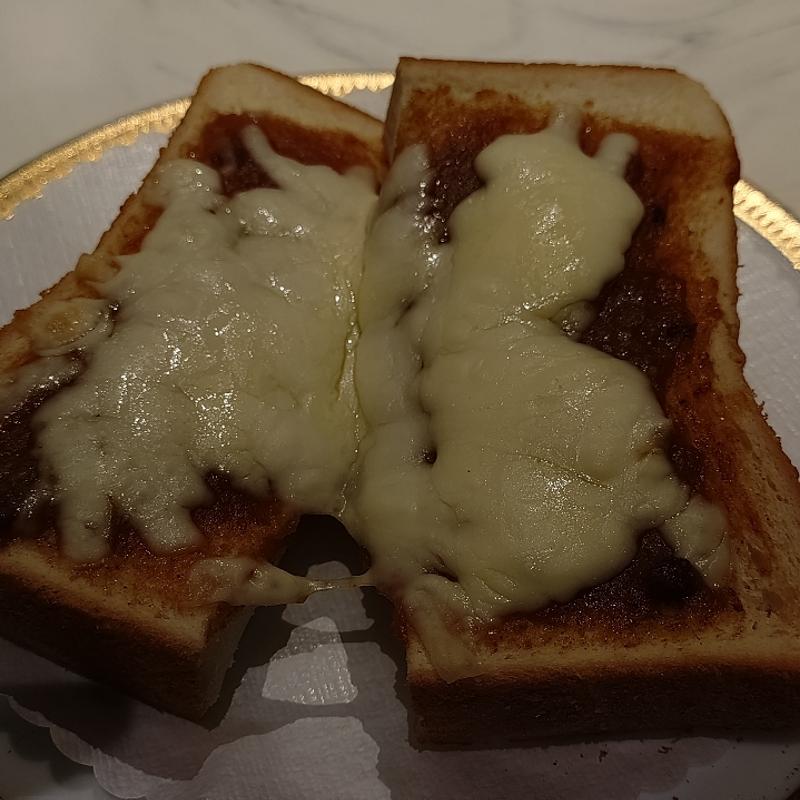 カレートースト(丸福珈琲店伊丹空港店)