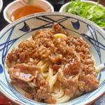 焼きたて牛すき釜玉うどん(丸亀製麺 広島東雲店 )