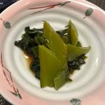 お通し わかめ