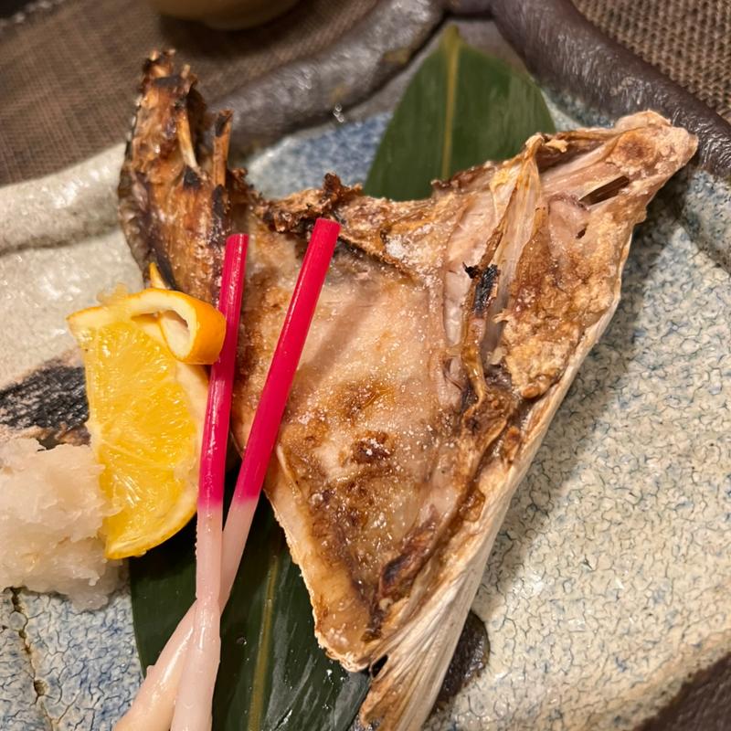 ぶりかま塩焼き(あじわい処 あかぎ )