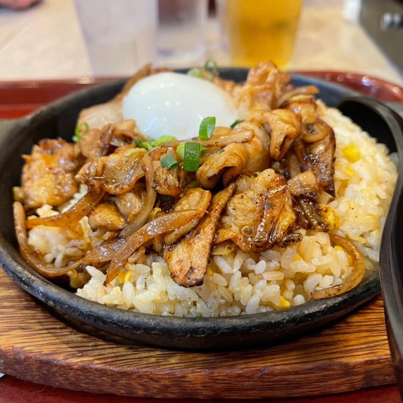 焼肉スタミナ炒飯　大盛り(中華食堂 一番館 池袋サンシャイン60通り店)
