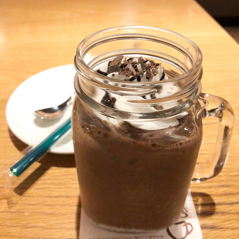 フローズン ダークモカチップ ラテ(むさしの森珈琲　三鷹牟礼店)