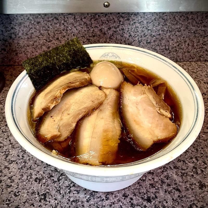 チャーシューメン 味玉(味の萬楽)