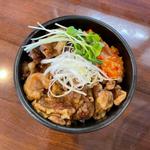 鶏とろ丼