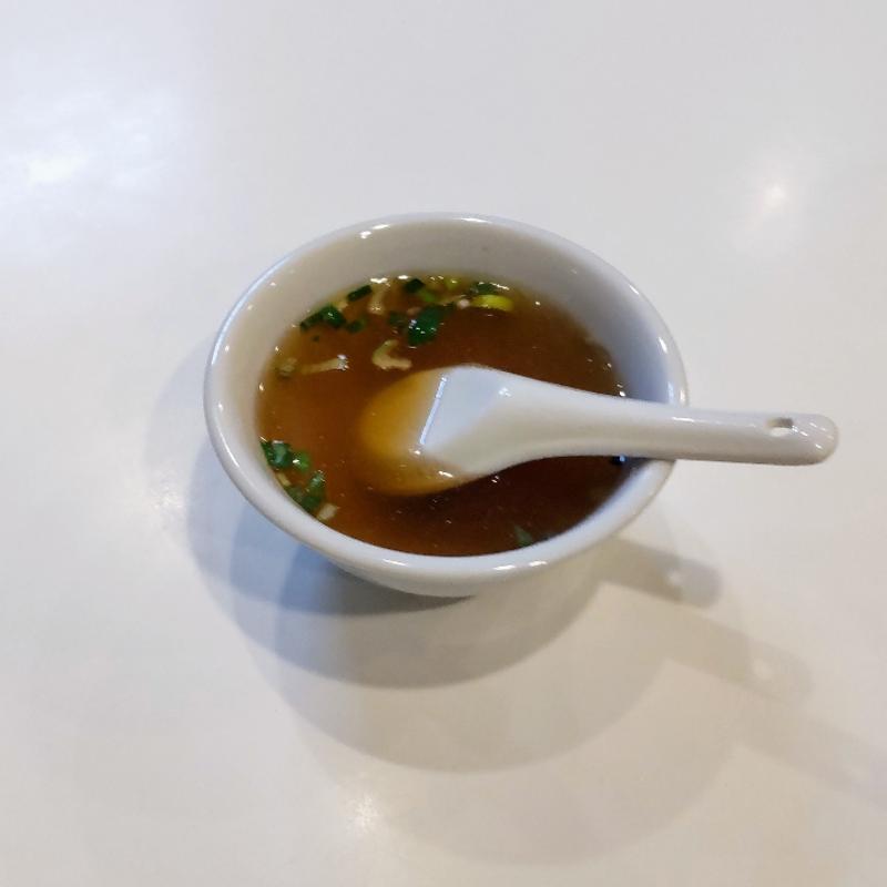 チャーハンスープ(恩豊園)