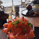 サーモンいくら丼