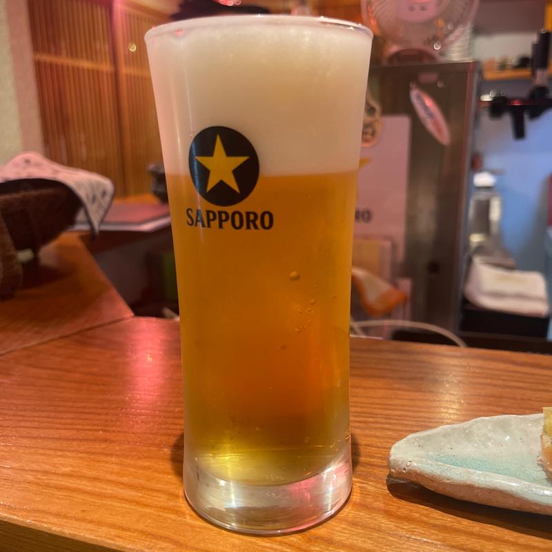 生ビール(美酒食彩 郷)