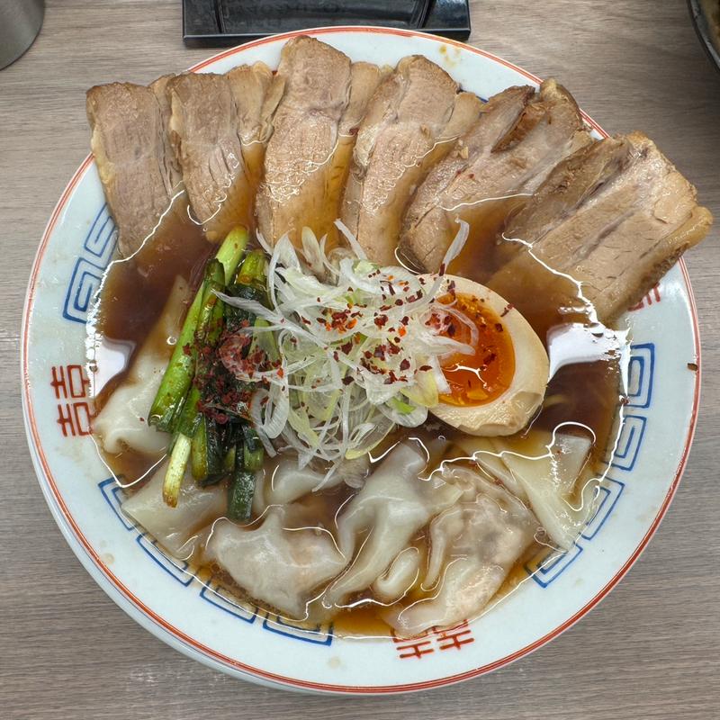 焼豚中華そば(麺時しゅき)