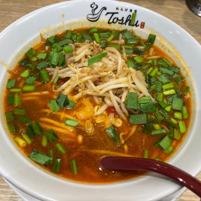 台湾ラーメン(れんげ食堂Toshu 初台店)