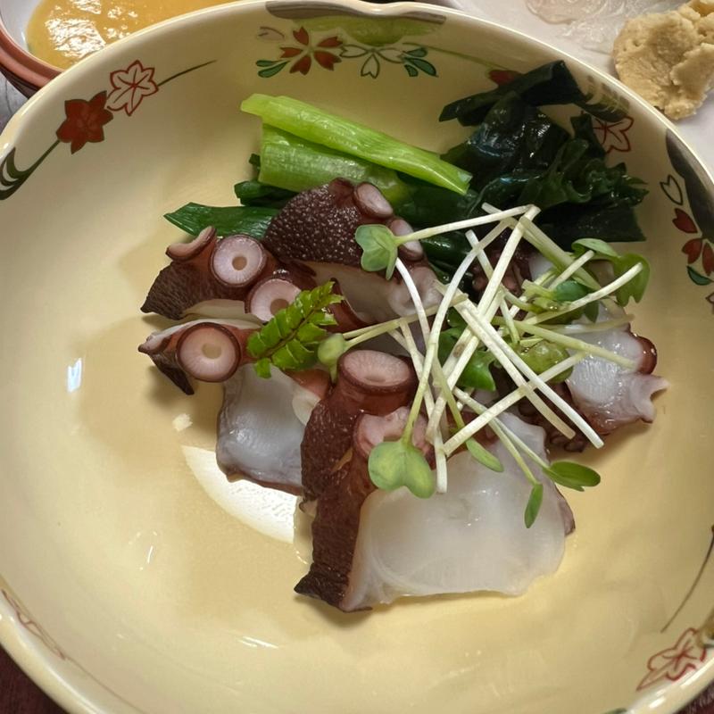 タコのからし酢味噌(錦寿司 )