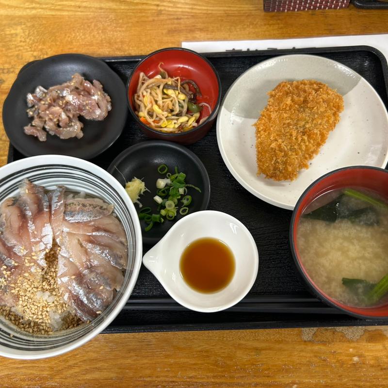 鯵家定食(鯵家 赤羽店)