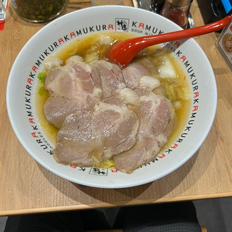 チャーシューラーメン(どうとんぼり神座 ビーンズ赤羽店)