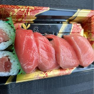 生・本まぐろづくし4貫巻(大起水産回転寿司 京都伏見店 )