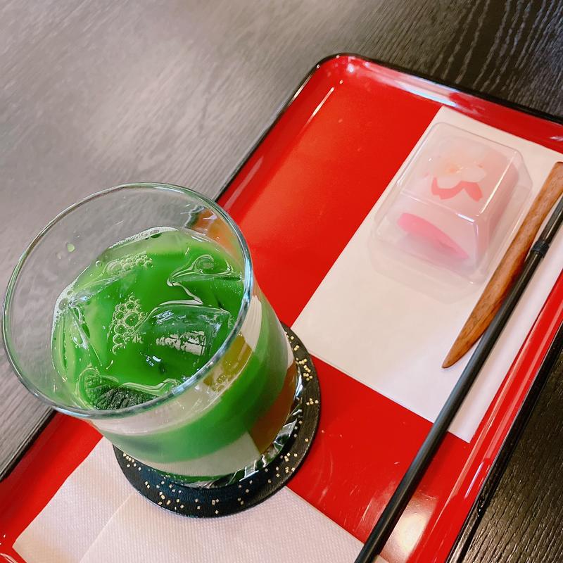 アイスグリーンティーセット(彩翔亭)