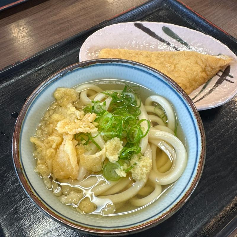 かけそのまま+お揚げ(中西うどん （麺匠なかにし）)