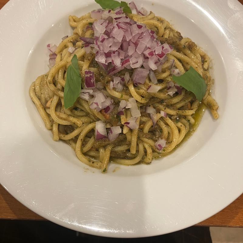 煮干しのジェノヴェーゼ(Andiamo all' Uscita (アンディアーモ アッラ ウシータ))