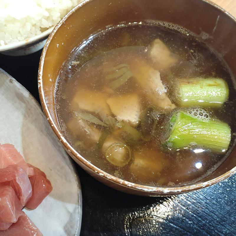 ねぎま汁(マルキ食堂)