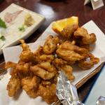 鶏の皮の唐揚げ(錦寿司 )
