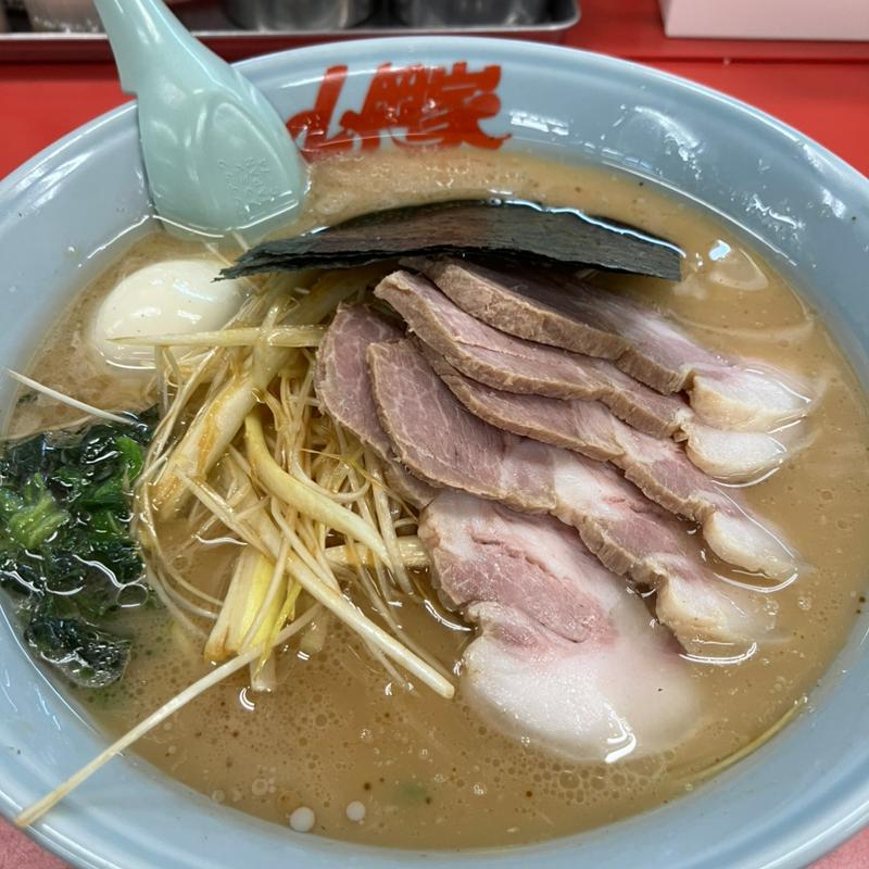 チャーシュー麺たまご(ラーメン山岡家 千葉若葉区店)